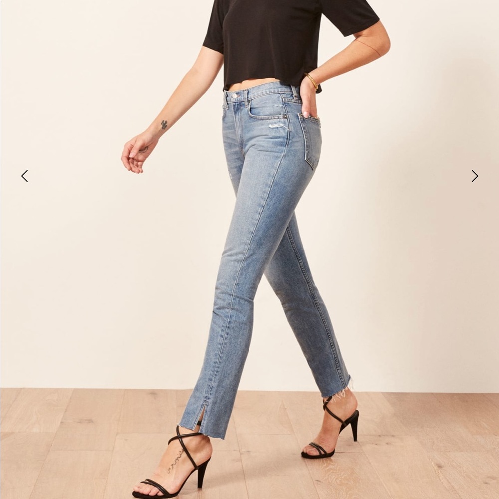 The Reformation denim